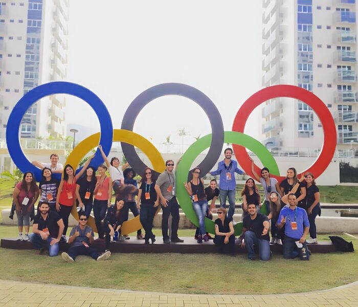 Rocket Estate Builder's Team at 2016 Olympics in Rio de Janeiro, Brazil.